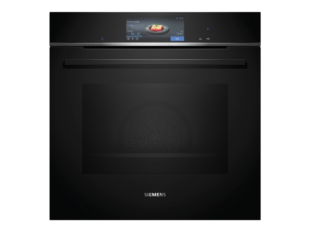 Siemens iQ700 HB778G3B1, Keskikokoinen, Sähköuuni, 71 L, 71 L, 30 - 300 °C, Hydrolyyttinen + pyrolyyttinen