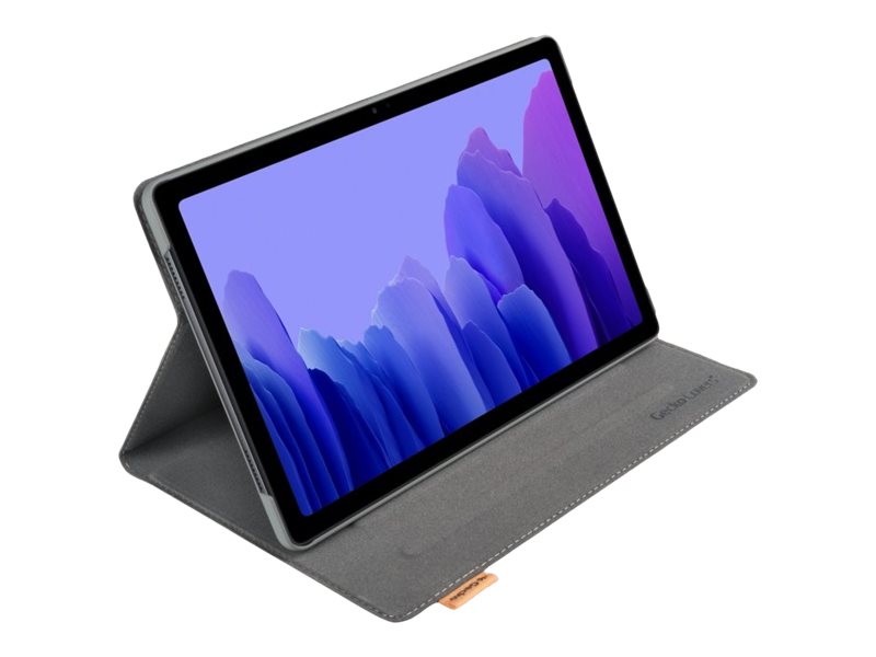 Gecko Covers Easy Click 2.0 Vikbart Fodral För Surfplatta Tyg Grå Svart 10.4 \" För Samsung Galaxy Tab A7 10.4 Tum