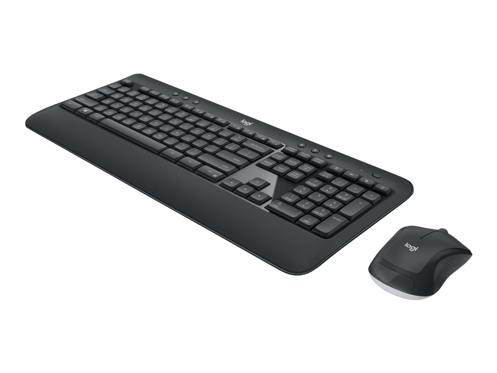 Logitech Advanced Mk540 Trådløs Usb Membran Qwerty Sort Hvid Mus Inkluderet