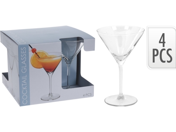 Martini-Gläser, 260 Ml, 4 Stück.