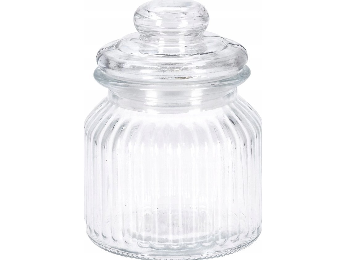 Zeller glasskrukke med tettlokk, 500 ml