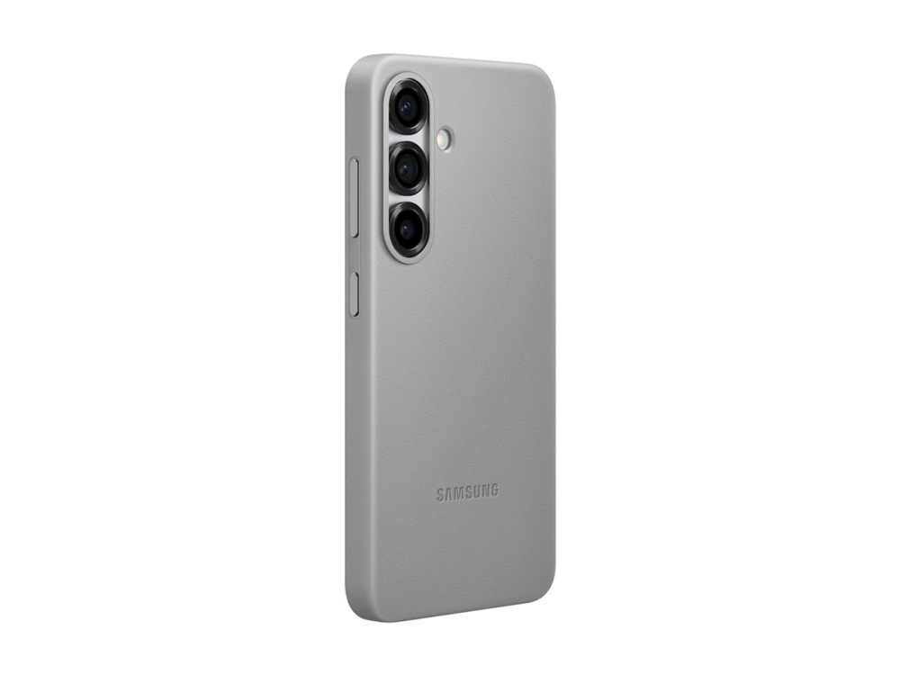 Samsung Ef Vs931 Baksidesskydd För Mobiltelefon Konstlader Grå För Galaxy S25