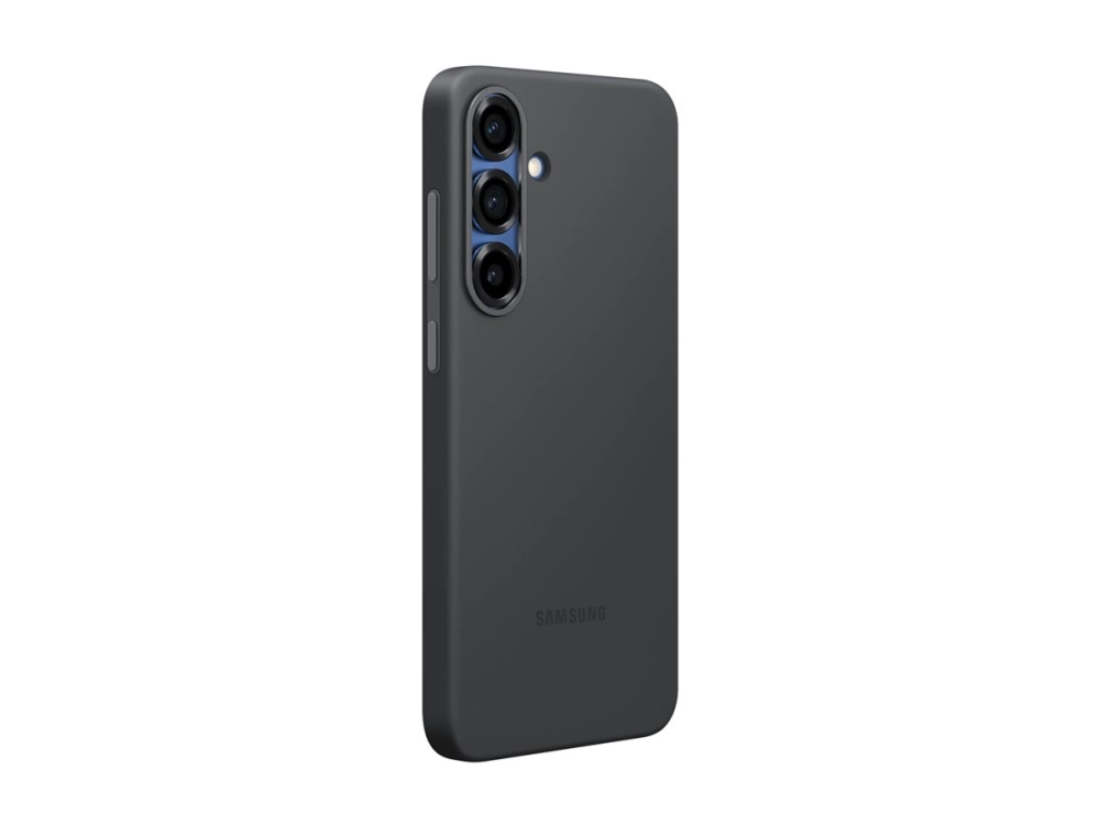 Samsung EF-PS936 - Bagsidecover til mobiltelefon - silicone - sort - for Galaxy S25+