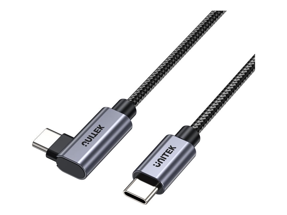 Unitek C14123bk-5M, 5 M, Usb C, Usb C, Usb 2.0, 480 Gbit/S, Schwarz, Grau