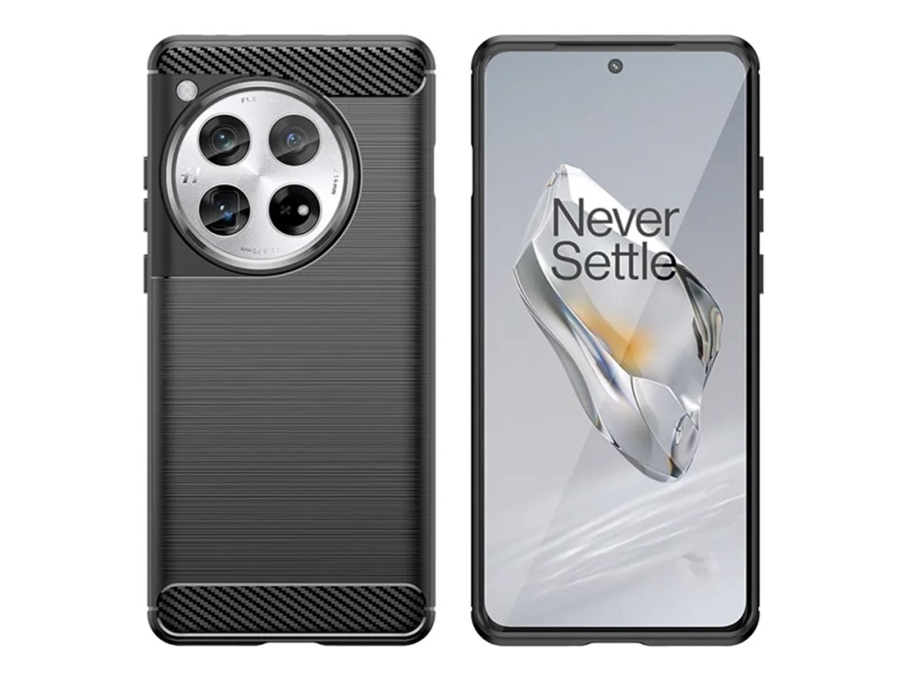 Insmat C&S Style - Bagsidecover Til Mobiltelefon - Karbonfiber - For Oneplus 12