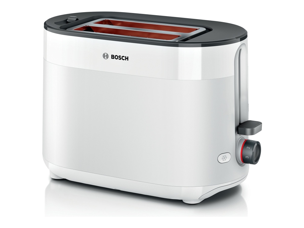 Bosch TAT2M121, Kompakt brödrost | Köksapparater - Bröd & Rostat bröd - Brödrost | GameStuff