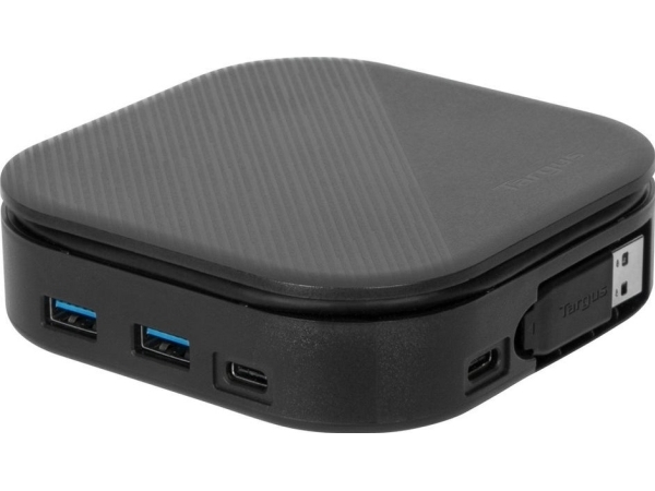 Universal Displaylink Usb C Travel Dock With Dual Monitor 80w | 2 Hdmi Ports | Ethernet Lan