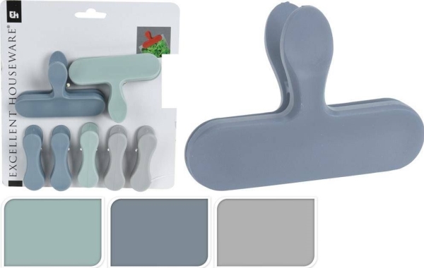 Affek Design clips til poser 3 (7 stk) / KLIPSY do torebek 3