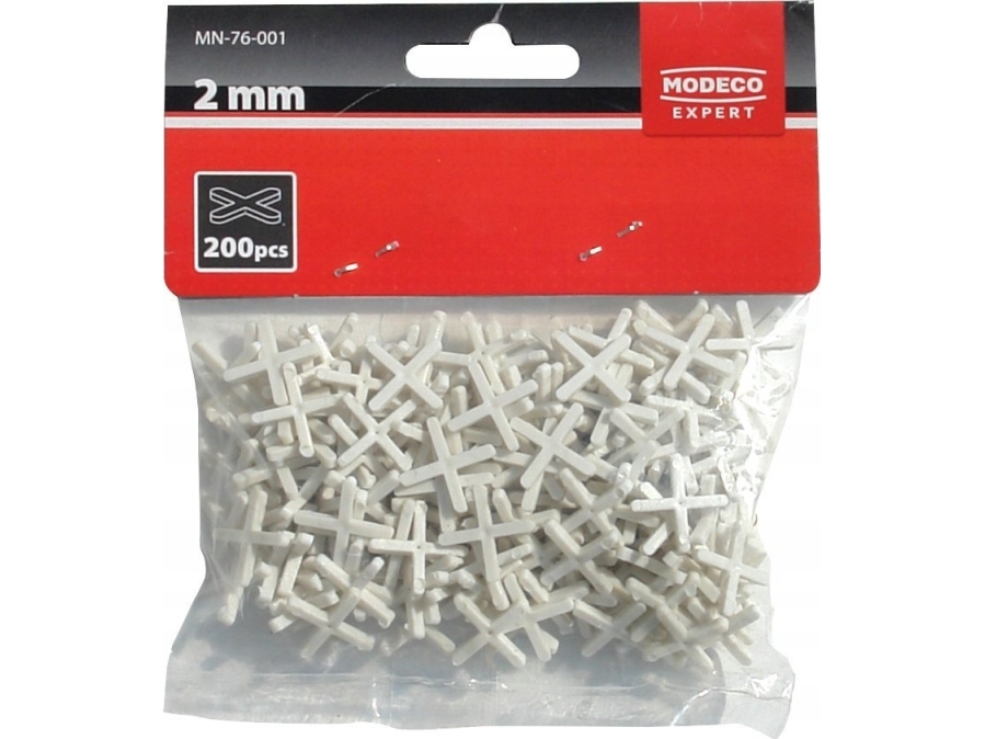 EXPERT afstandsstykker til fliser 1 mm 200 stk CLIP-STRIP [EXPERT] - 1 sæt