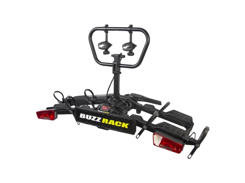 Buzzrack Scorpion Pro 2 - Cykelholder til 2 cykler - 13 pol - Sammenklappelig