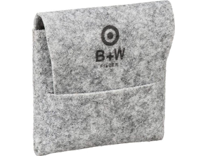 B+W Filt Etui Felt Pouch Størrelse S Til 1 Filter 49 Mm 1100607