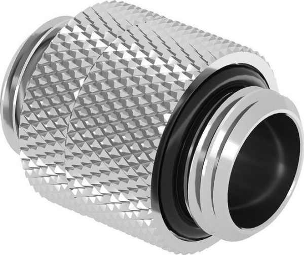 Barrow adapteris tiesus G1/4 colio lizdas į G1/4 colio lizdą, 14 mm, pasukamas - sidabrinis