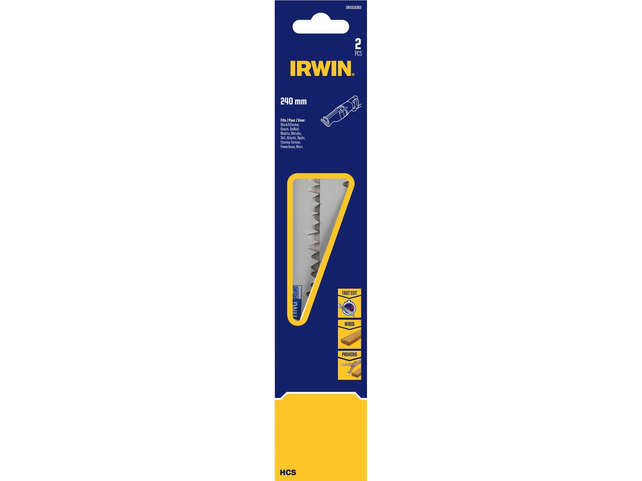 Irwin Tools Irwin Recimer Savklinge Hcs 240 Mm / 2 Stk