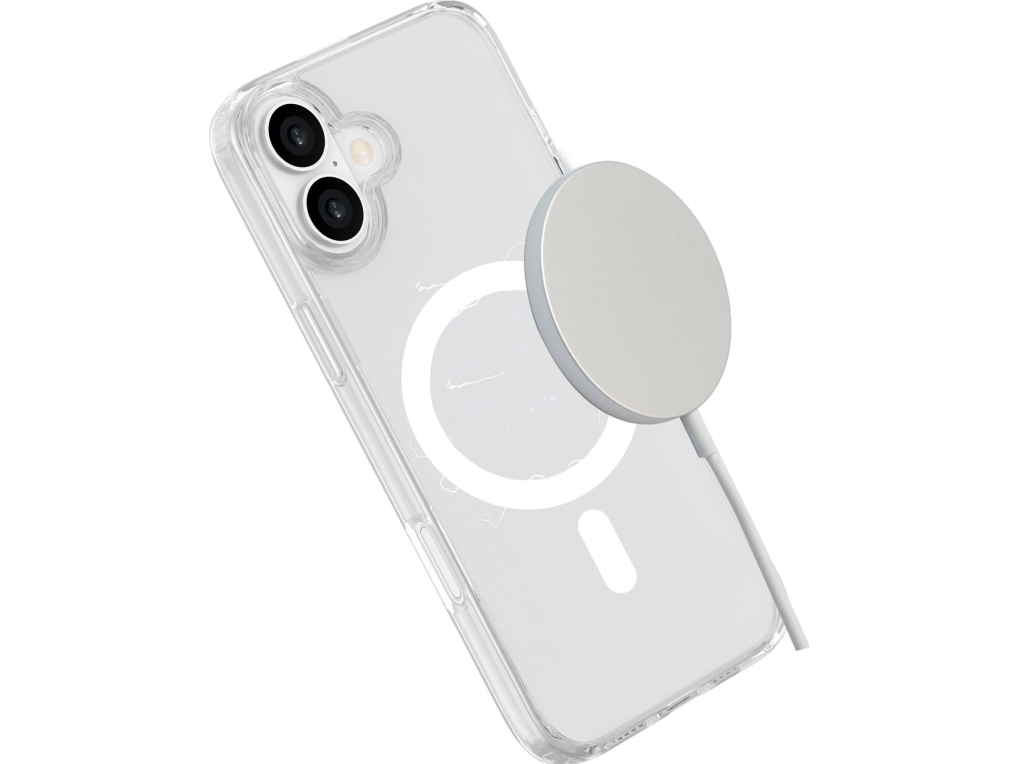 Jm Magsafe Crystal I For Iphone 16 Plus Clear
