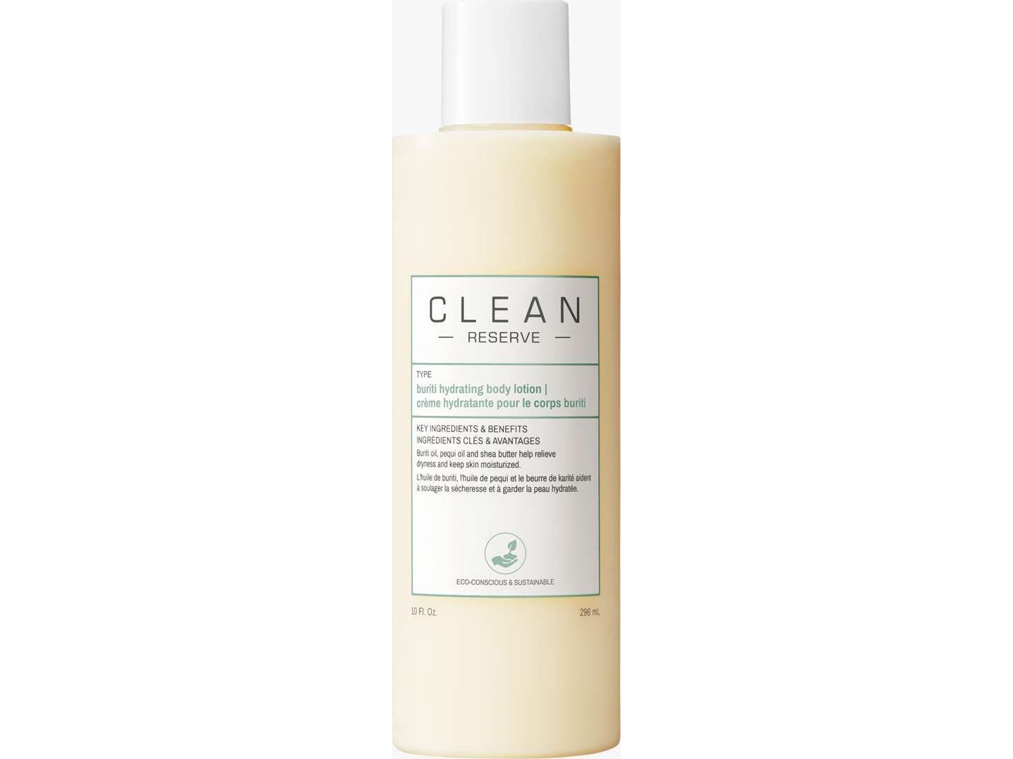 Clean Clean, Reserve, Buriti Oil, Hydrating, Body Lotion, 296 Ml For Women
