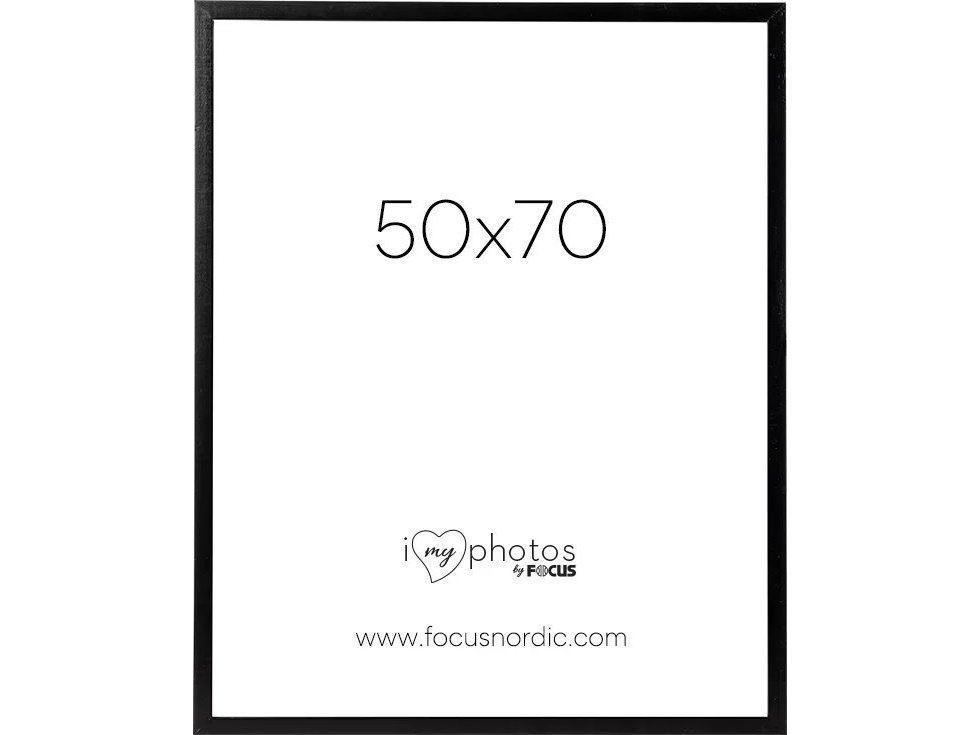 Focus Ramme Soul Svart 50x70 Cm