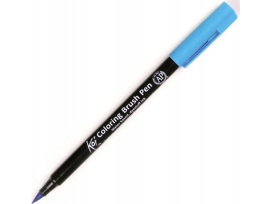 Bruynzeel Sakura Sakura Koi Color Brush Marker 137 Aqua Blue