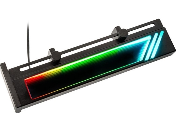 Vaizdo Plokštė Kolink Core Pro Aluminum Infinity Mirror Gpu Support - Juodos Spalvos