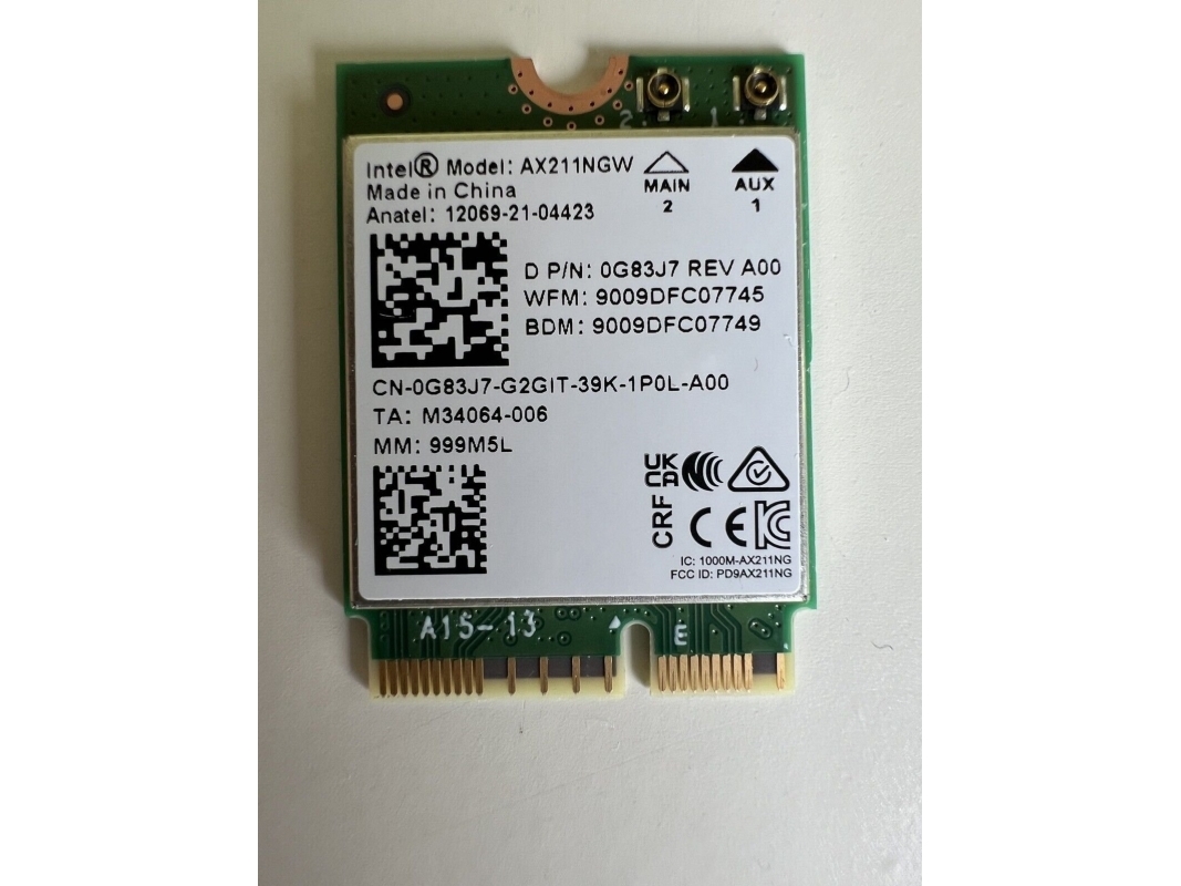 M.2 2230 E Wi-Fi 6E Wireless Network Card