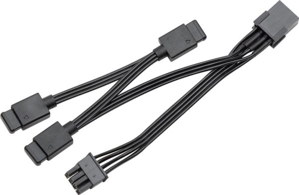 Ek Water Blocks Ek-Loop Omnilink D-Rgb 3-Wege-Signal-Splitterkabel Schwarz 10Cm (3831109897515)