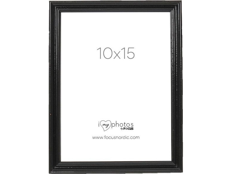 Focus Ramme Verona Svart 10x15 Cm