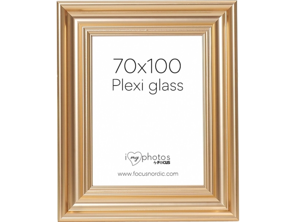 Ramka Focus Focus Charleston Gold 70X100 Plexiglass