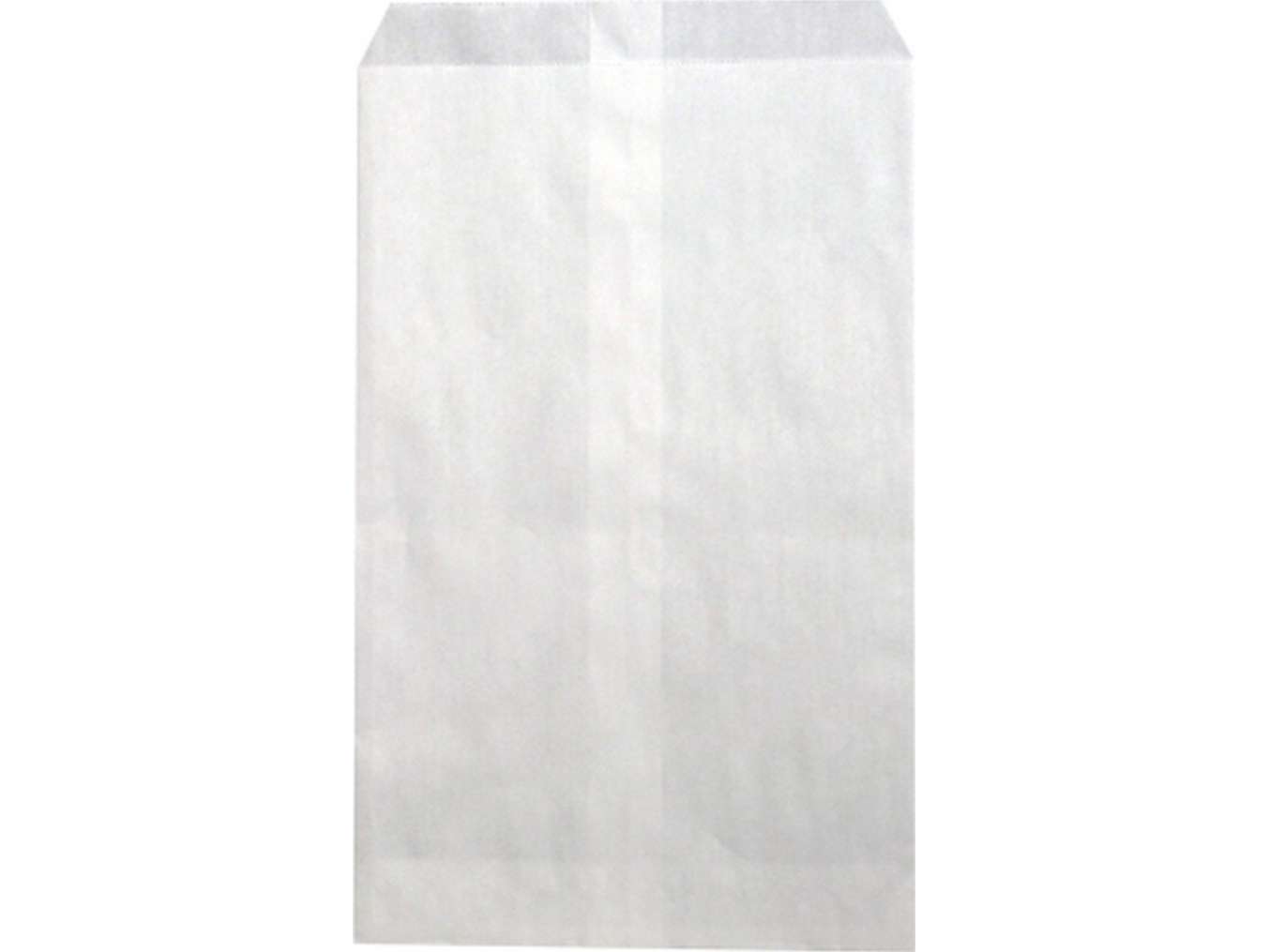 Bageripåse 1 kg 160x260+20 mm FSC 40 gr Vit,1000 st/krt | Rengöring - Avfallshantering - Soppåsar | GameStuff