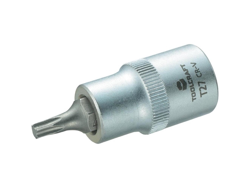 Toolcraft 816164 Innensechskant (Tx) Topnøssel-Bit-Einsatz T 27 1/2 (12,5 Mm)
