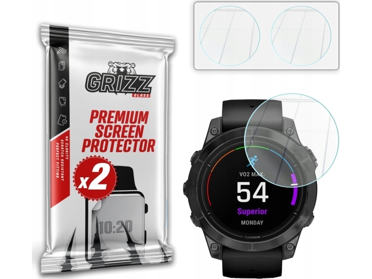 Grizzglass Hybridglas Hybridglass Til Garmin Epix Pro Gen. 2 51Mm