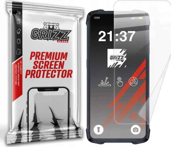 Grizzglass Ceramicfilm Til Cubot King Kong 9