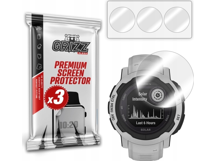 Grizzglass Hydrogel-Schutzfolie Hydrofilm Für Garmin Instinct 2 45 Mm