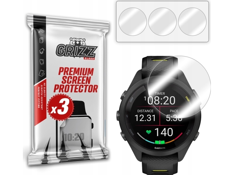 Grizzglass Hydrogel Skærmbeskyttelsesfilm Hydrofilm Til Garmin Forerunner 265S 42Mm