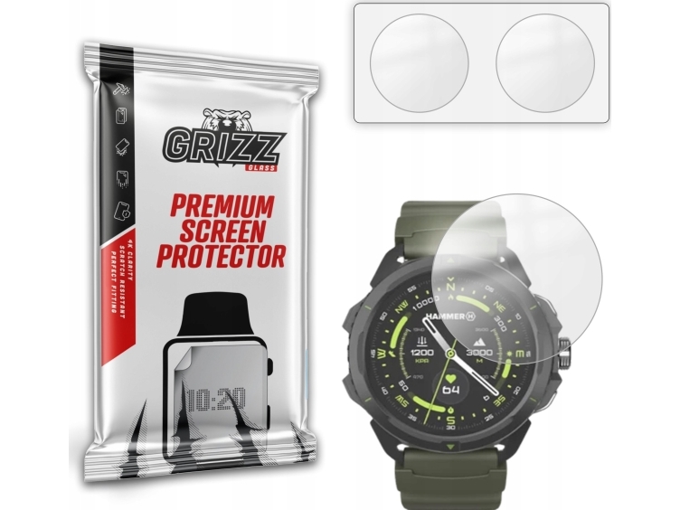 Folia Matowa Grizzglass Paperscreen Do Hammer Watch 2 Military Edition