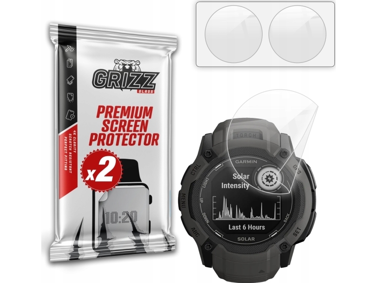 Grizzglass Ceramicfilm Für Garmin Instinct 2X 50Mm