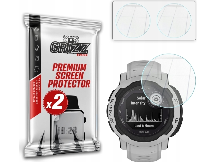 Grizzglass Hybridglas Til Garmin Instinct 2 45Mm