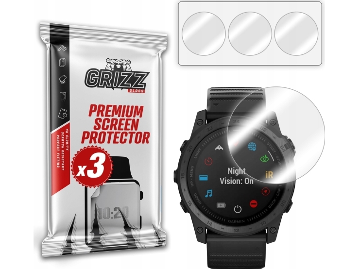 Grizzglass Hydrogel Film Hydrofilm Til Garmin Tactix 7