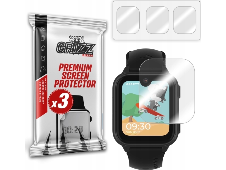 Grizzglass Hydrogel Film Hydrofilm Til Garett Kids Vibe 4G