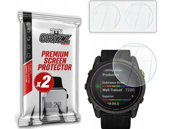 Grizzglass Hybridglass Für Garmin Enduro 3