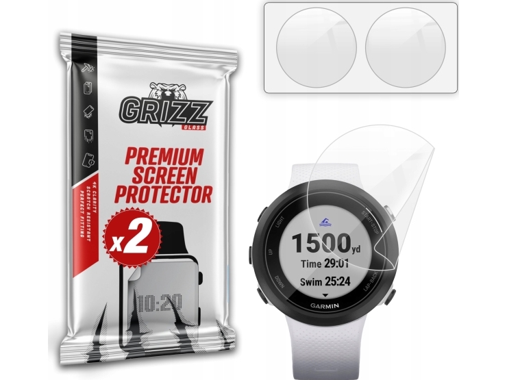 Grizzglass Ceramicfilm Til Garmin Swim 2