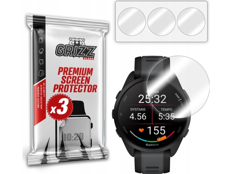 Folia Hydrożelowa Grizzglass Hydrofilm Do Garmin Forerunner 165