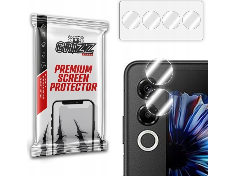 Die Grizzglass Hybridglass Kamera Für Das Nubia Flip 2