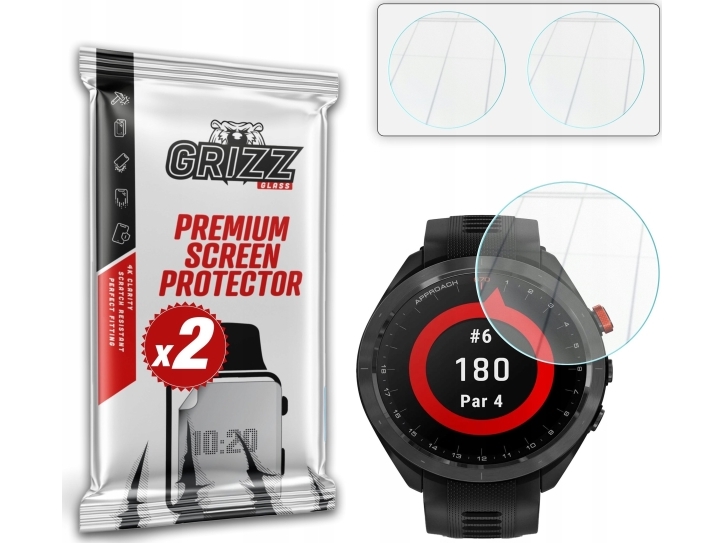 Grizzglass Hybridglass Für Garmin Approach S70 47Mm