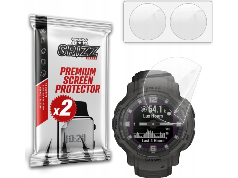 Grizzglass Ceramicfilm Til Garmin Instinct Crossover