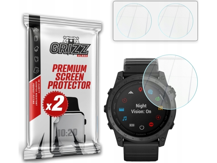Grizzglass Hybridglass Hybridskærmglas Til Garmin Tactix 7