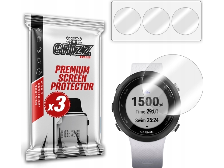 Grizzglass Hydrogelfolie Hydrofilm Für Garmin Swim 2