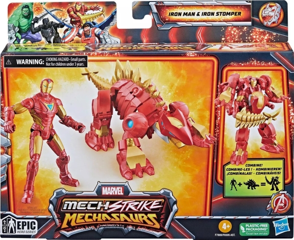 Marvel Mech Strike 3.0 Figūrėlė Ir Kostiumas, 10 Cm