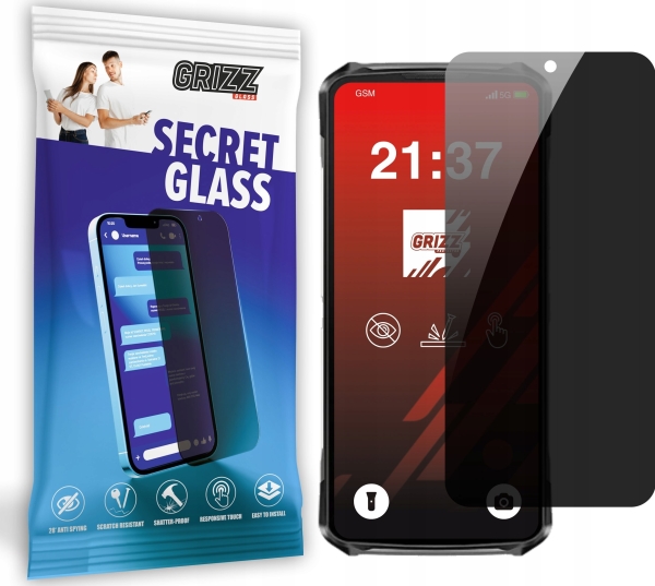 Grizzglass Secretglass Privacy Glass Til Doogee S119