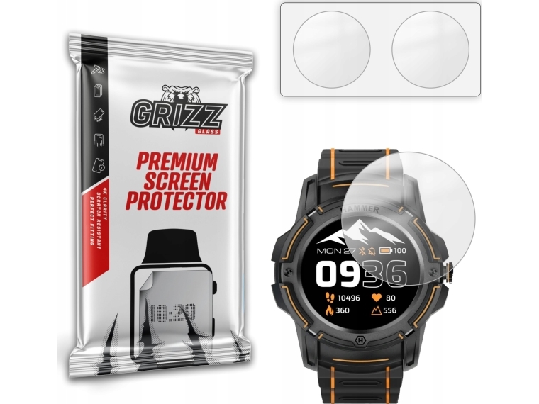 Grizzglass Mattes Paperscreen Für Hammer Watch Plus