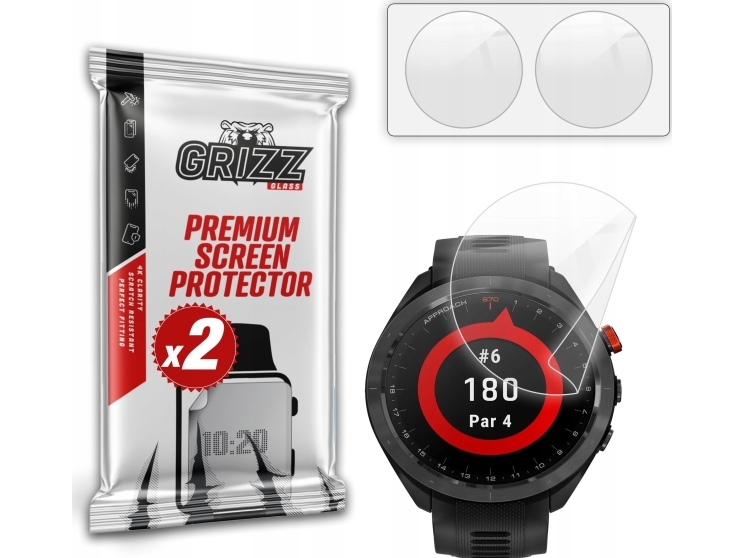 Folie Grizzglass Keramisk Film Til Garmin Approach S70 47 Mm