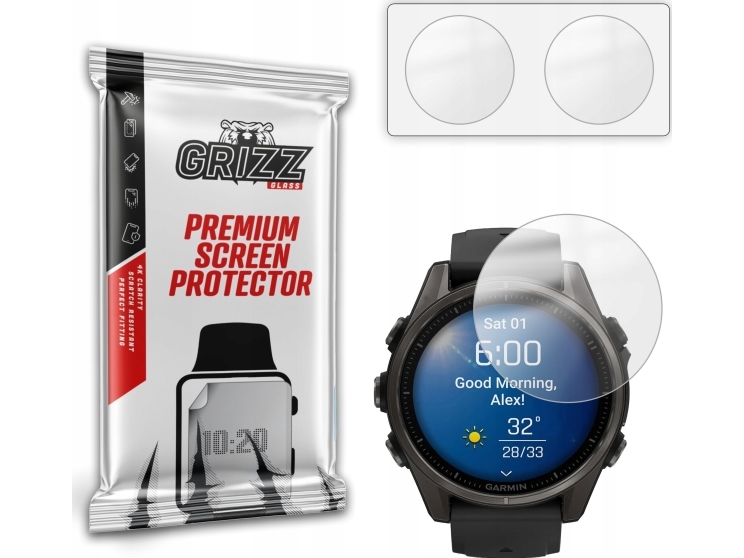 Folia Matowa Grizzglass Paperscreen Do Garmin Fenix 8 43Mm